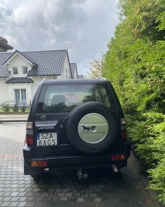 Toyota Land Cruiser cena 32900 przebieg: 292000, rok produkcji 1998 z Gdańsk małe 277